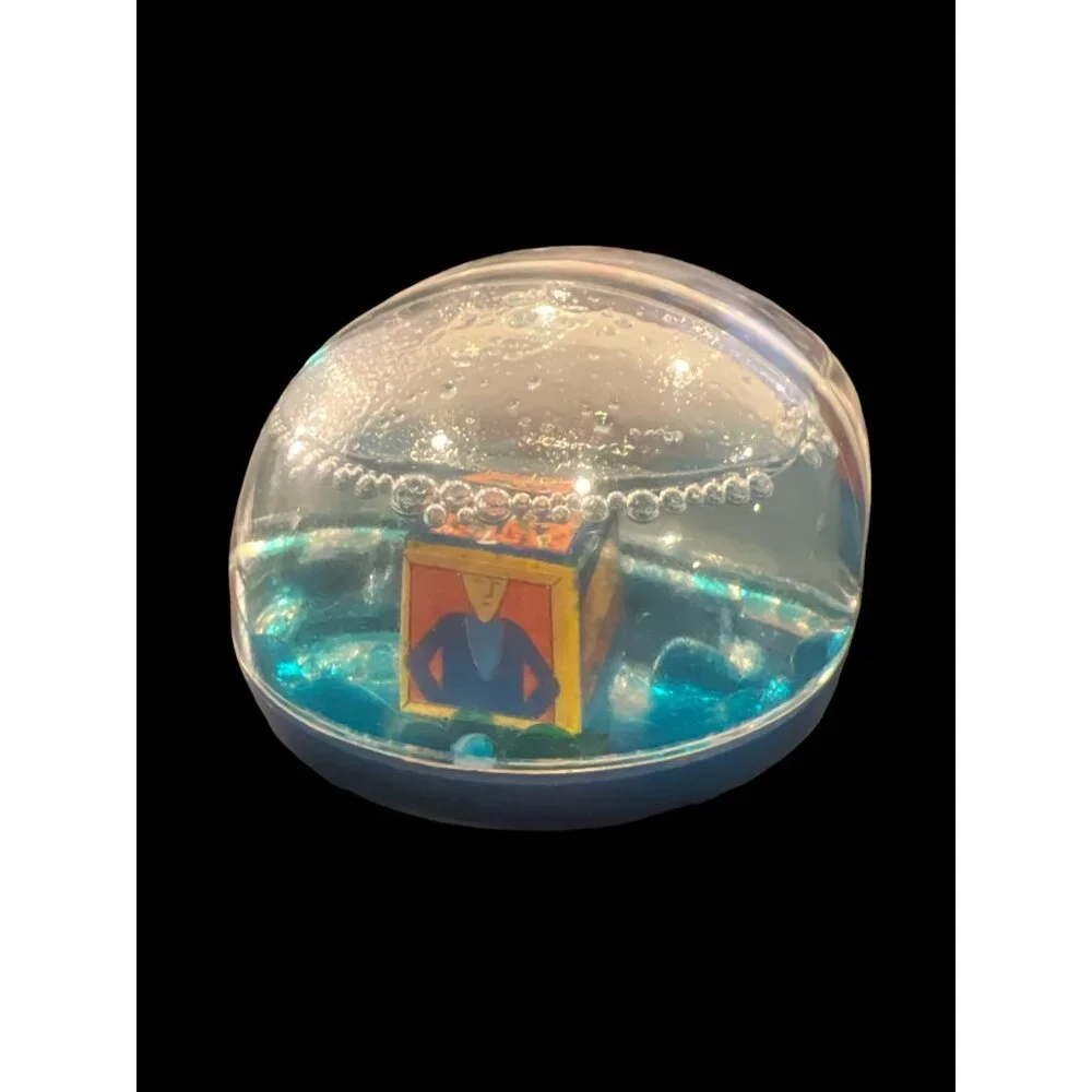 Rare Vintage AQUA Water Ball Mouse PS2 Digital Investor FISERV *UNTESTED‎